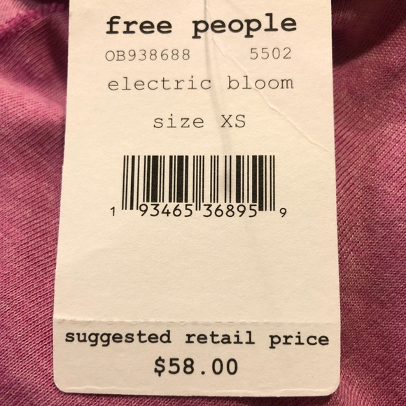 NWT Free People All Mine Top - Picture 5 of 6
